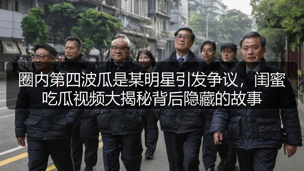 圈内第四波瓜是某明星引发争议，闺蜜吃瓜视频大揭秘背后隐藏的故事