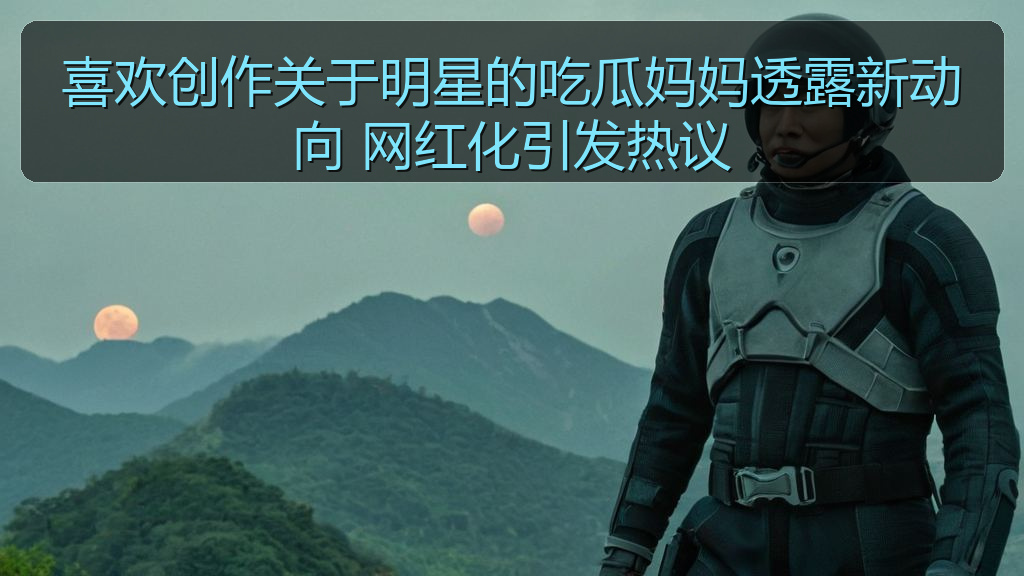 喜欢创作关于明星的吃瓜妈妈透露新动向 网红化引发热议