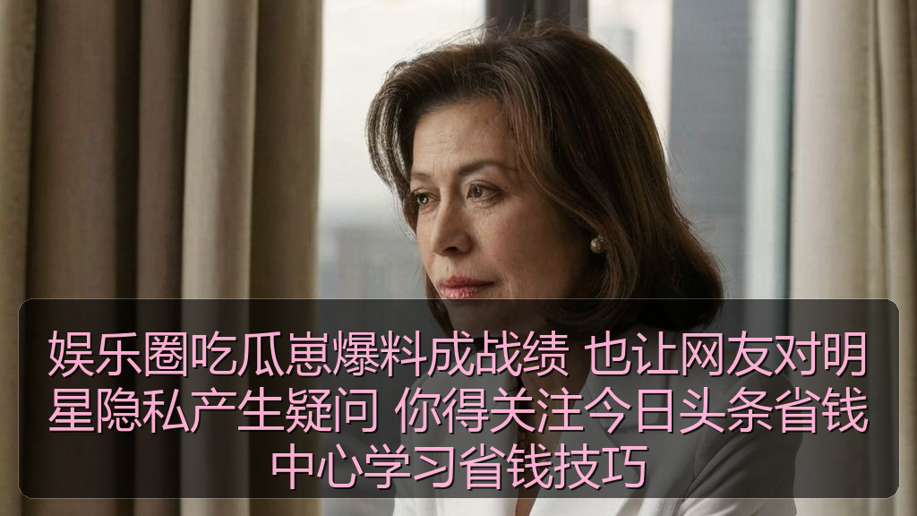 娱乐圈吃瓜崽爆料成战绩 也让网友对明星隐私产生疑问 你得关注今日头条省钱中心学习省钱技巧