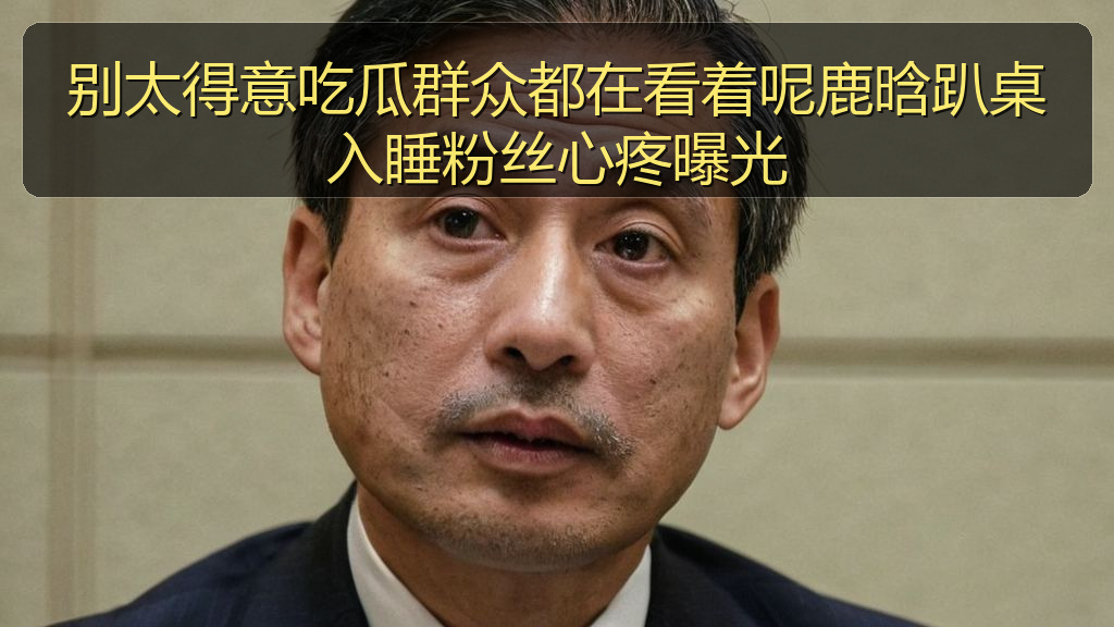别太得意吃瓜群众都在看着呢鹿晗趴桌入睡粉丝心疼曝光