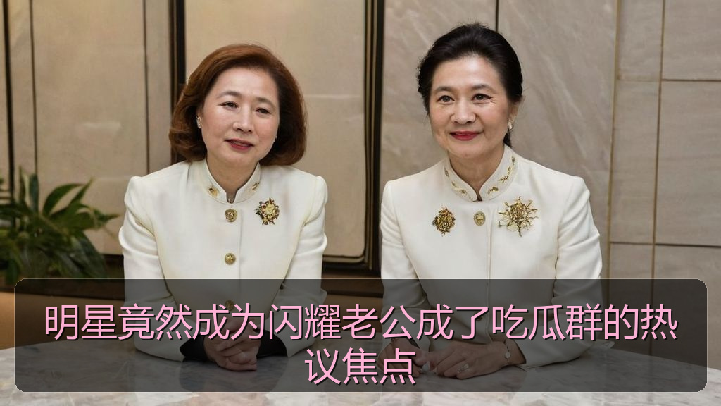 明星竟然成为闪耀老公成了吃瓜群的热议焦点