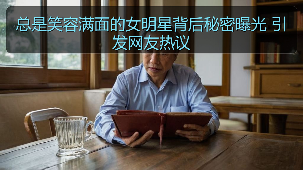 总是笑容满面的女明星背后秘密曝光 引发网友热议